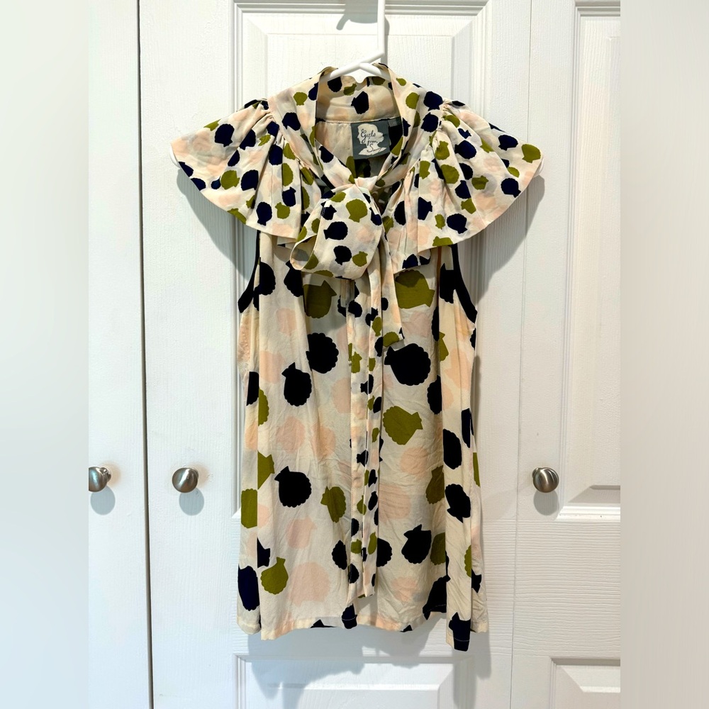 Anthropologie silk shirt